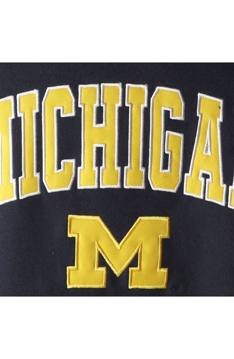 COLOSSEUM Youth Colosseum Navy Michigan Wolverines 2-Hit Team Pullover Hoodie, Alternate, color, Navy