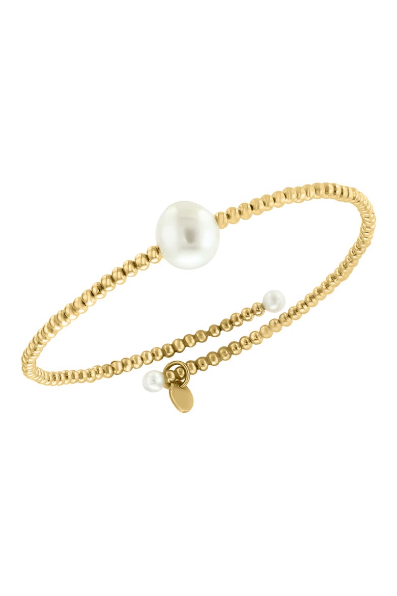 14K Yellow Gold Freshwater Pearl Bracelet, Main, color, YELLOW