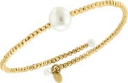 EFFY 14K Yellow Gold Freshwater Pearl Bracelet