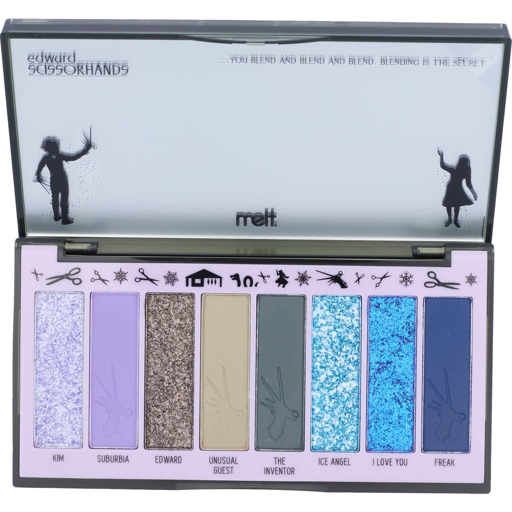 Melt Cosmetics Edward Scissorhands Eyeshadow Palette In Multi