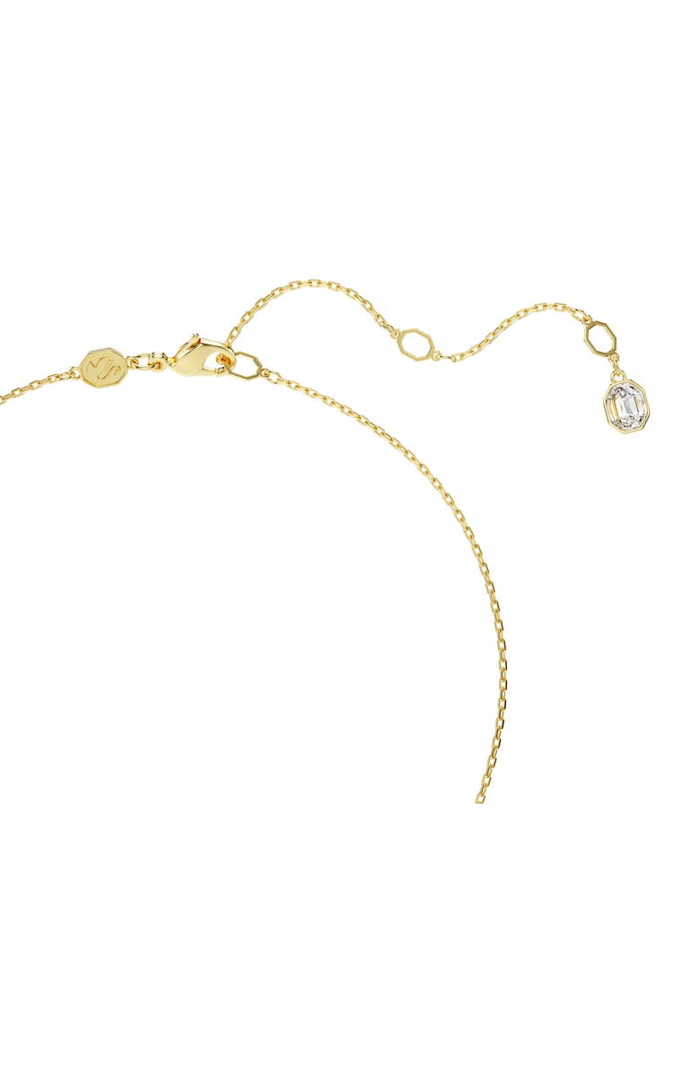 Swarovski Idyllia Floral Pendant Necklace, Alternate, color, Blue