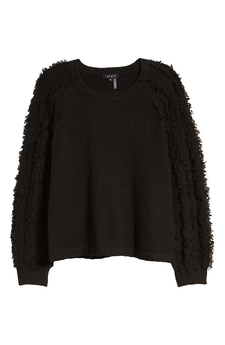 1.STATE Fringe Sleeve Sweater, Alternate, color,