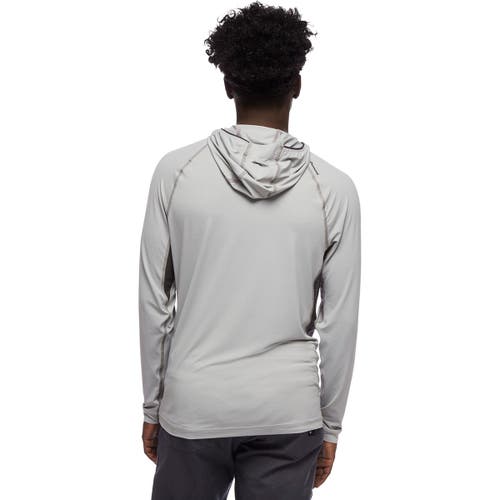 Black Diamond Alpenglow Pro Hoodie In White