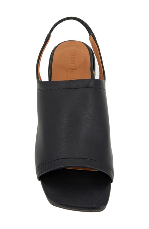 Gentle Souls By Kenneth Cole Penny Slingback Sandal In Black
