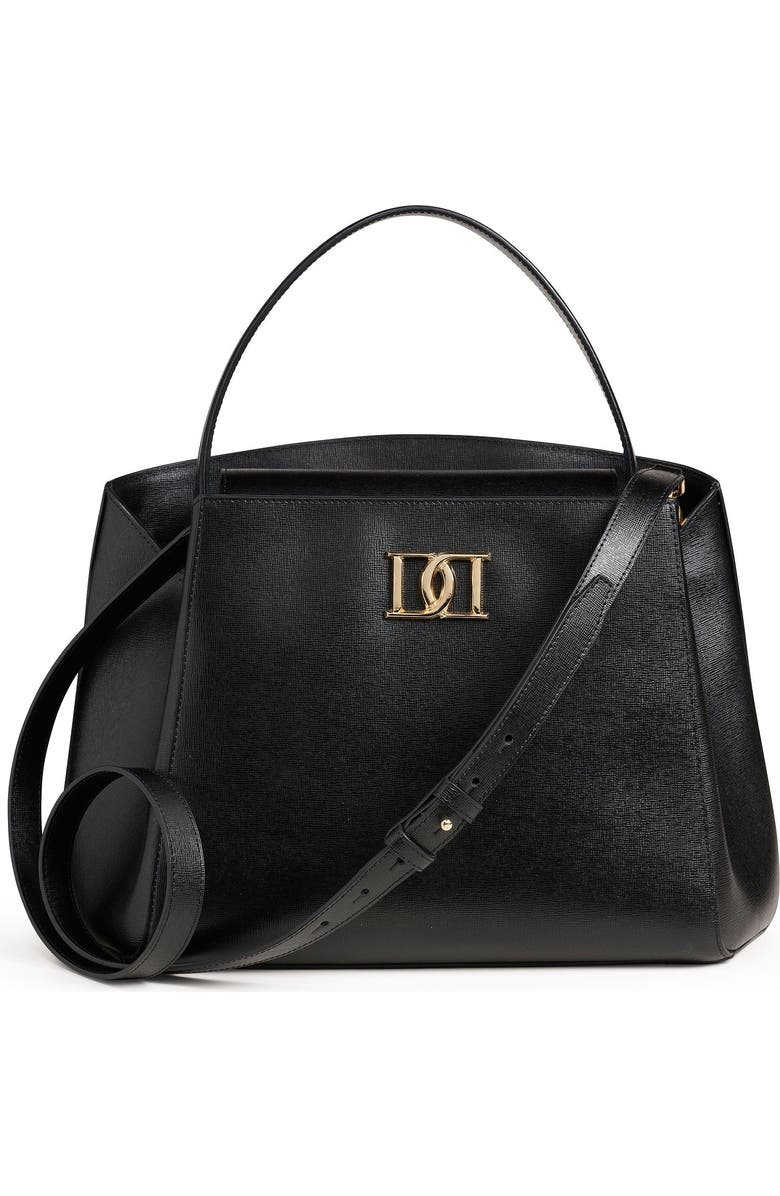 DESERI Rosa Handbag, Alternate, color, Black