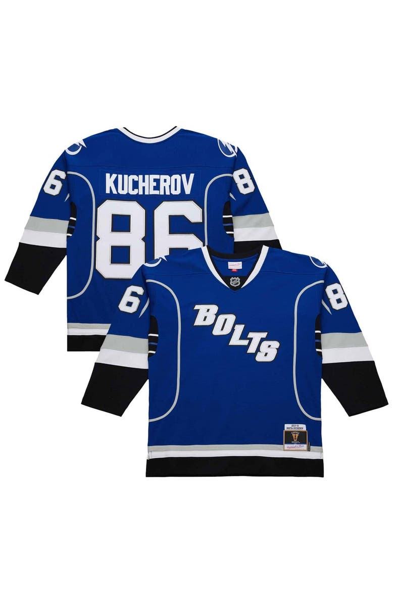 Mitchell & Ness Men's Nikita Kucherov Blue Tampa Bay Lightning 2013-14 Power Play Jersey, Alternate, color, Blue