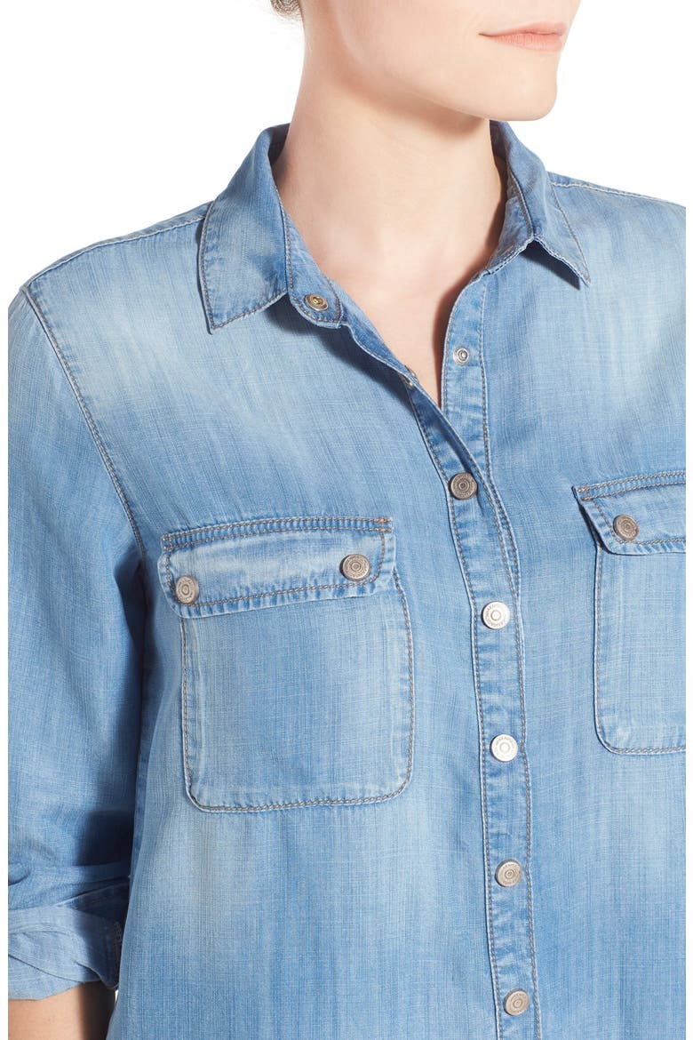 'Sammy' Tencel® Chambray Shirt, Alternate, color, SAMMY LIGHT TENCEL