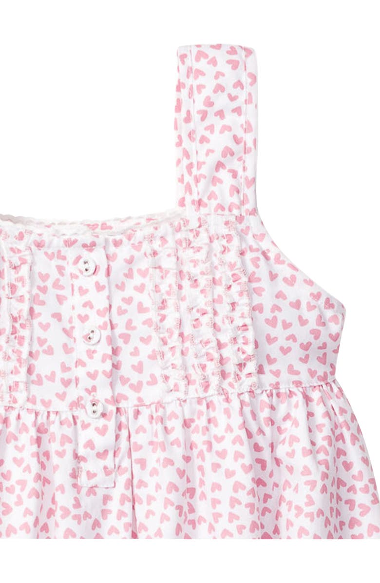 Petite Plume Kids' Sweethearts Print Two-Piece Short Pajamas, Alternate, color, 