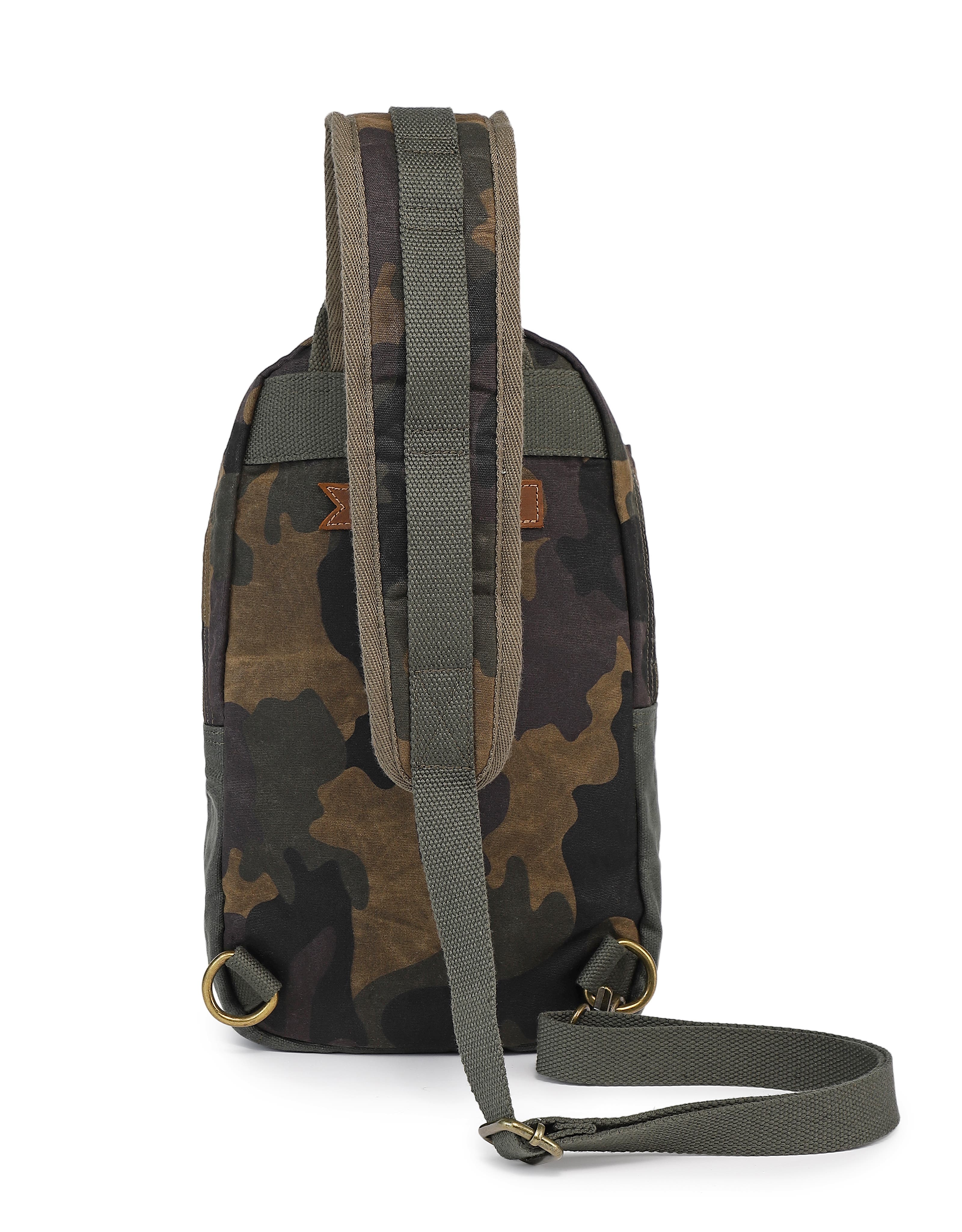 Mountain Leaf Rugged Trail Ready Sling Bag, Alternate, color, Olive Camo