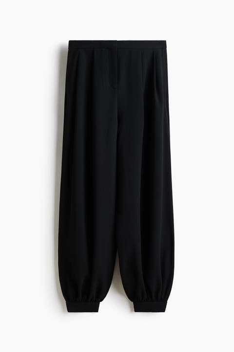 Pleated Balloon Trousers