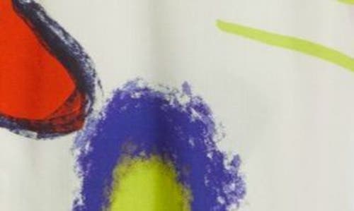 Oas Abstract Print Viscose Camp Shirt