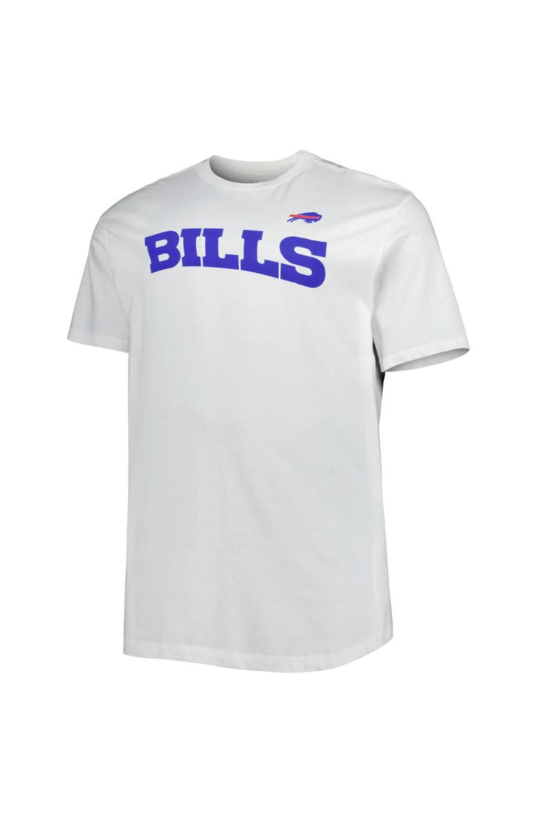 FANATICS Men's Fanatics Branded White Buffalo Bills Big & Tall Hometown Collection Hot Shot T-Shirt, Alternate, color, White