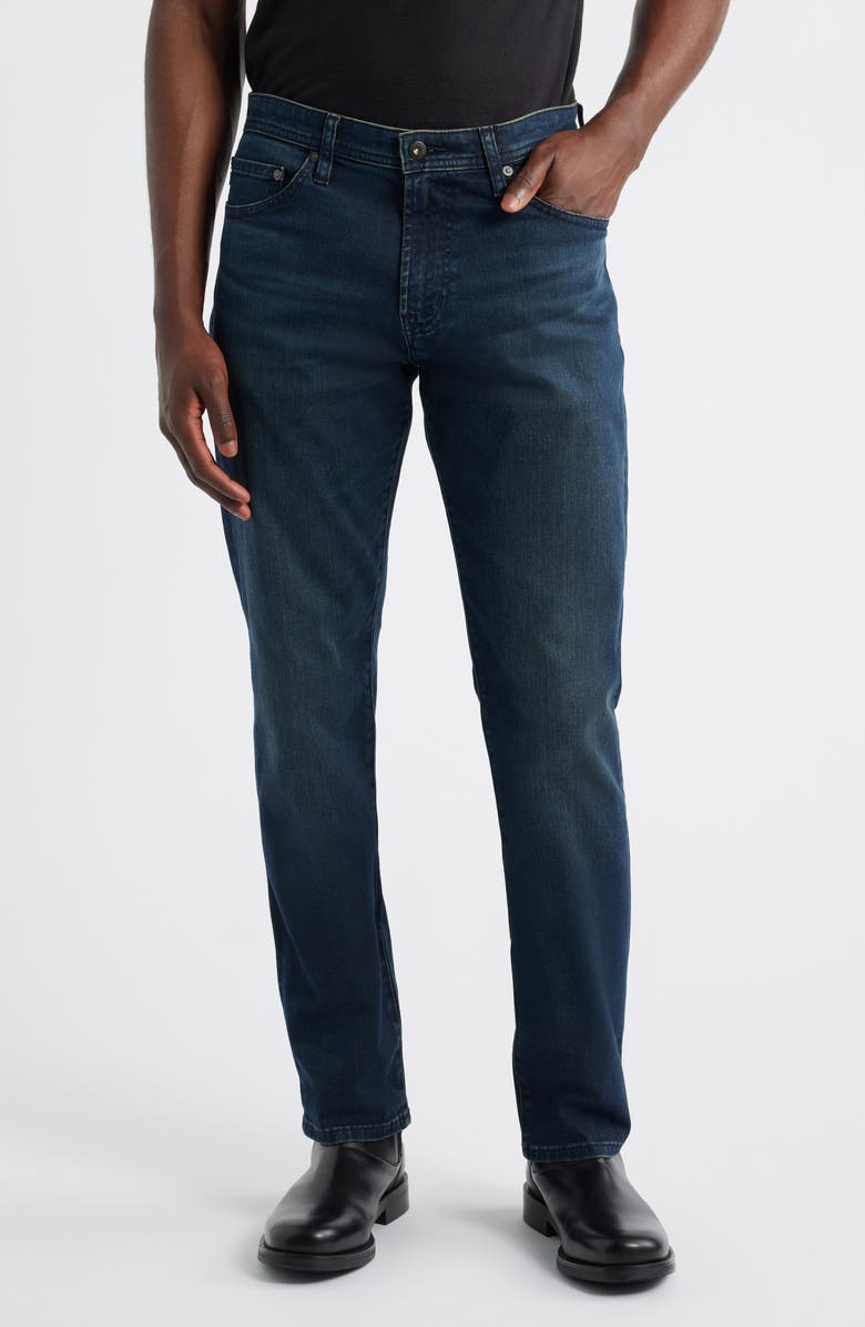 AG Graduate Cloud Soft Denim<sup>™</sup> Slim Straight Leg Jeans, Main, color, Bishop