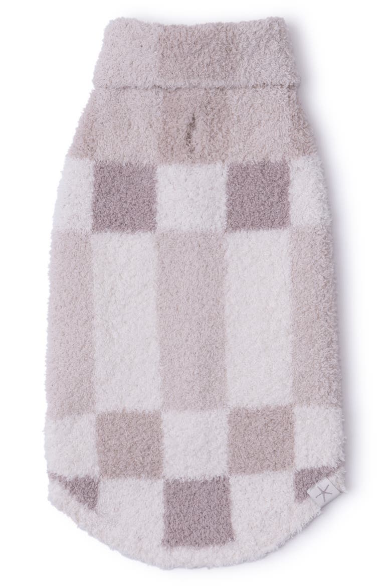 CozyChic® Checkerboard Pet Sweater, Main, color, SAHARA MULTI