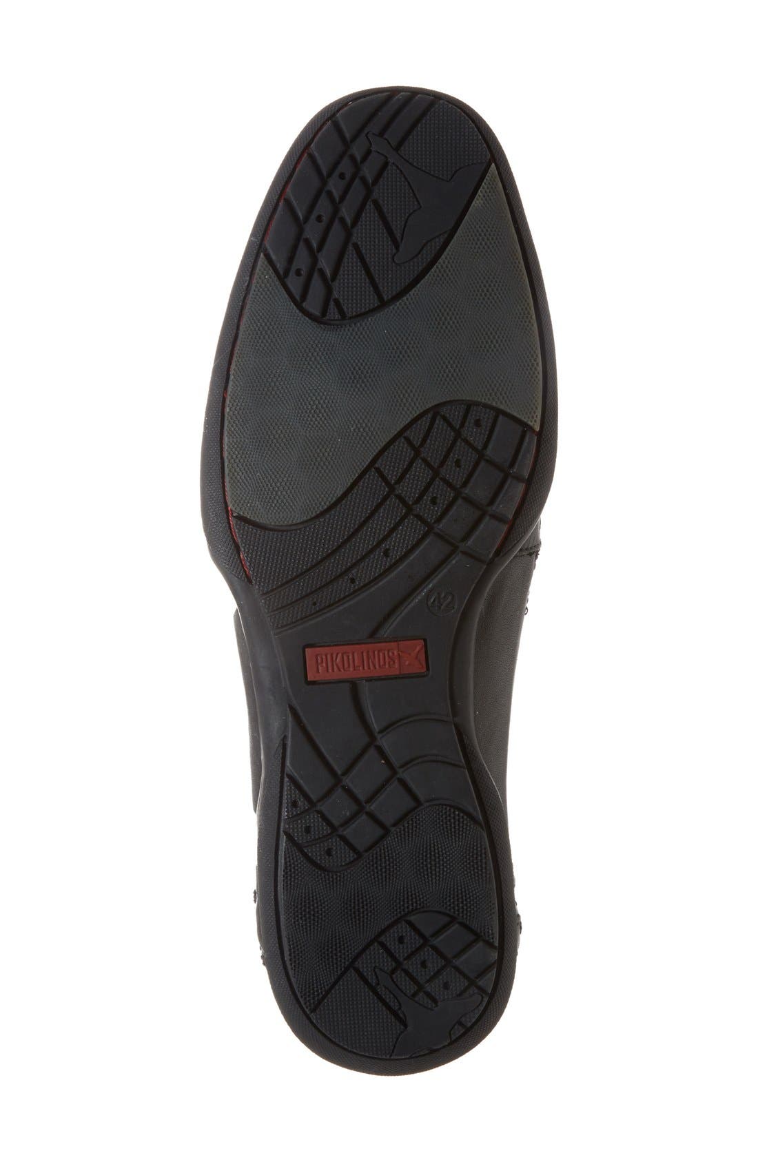 PIKOLINOS 'San Telmo' Slip-On, Alternate, color, Black/ Dark Grey Leather