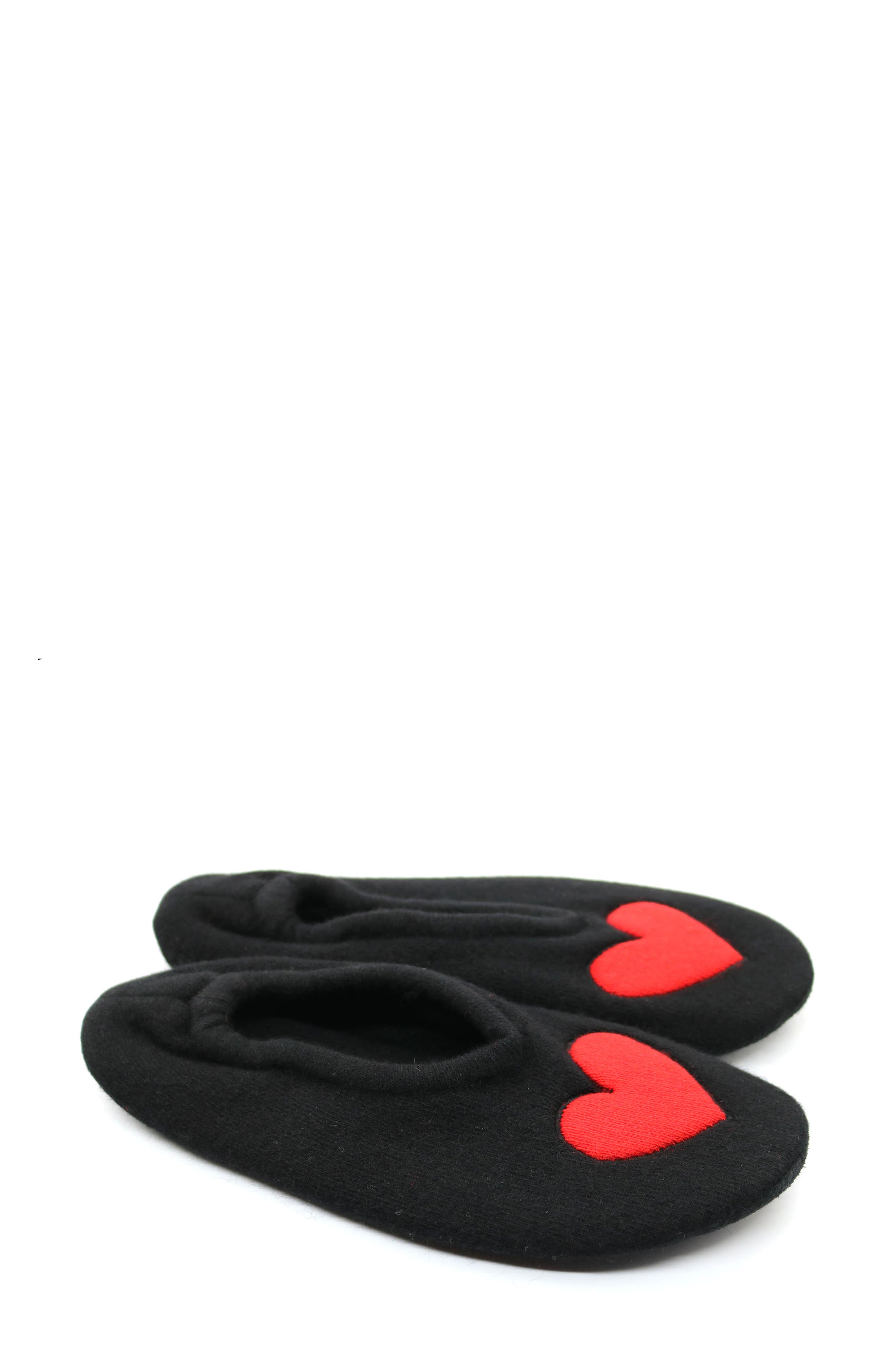 Portolano Cashmere Heart Slipper, Main, color, 