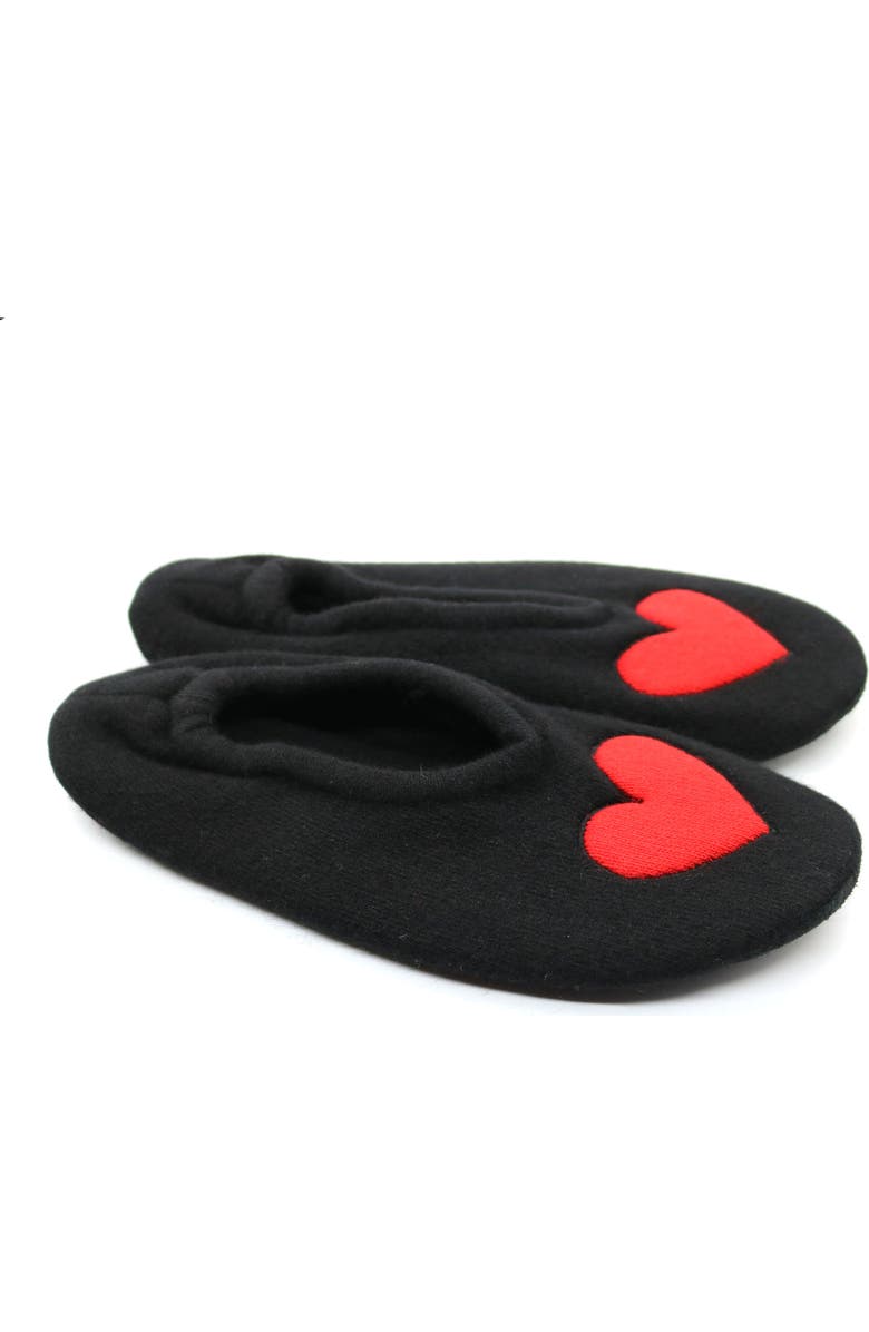 Portolano Cashmere Heart Slipper, Main, color,