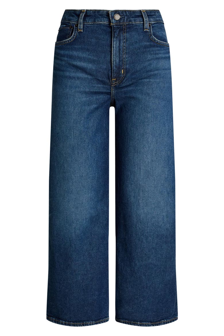 High Waist Crop Wide Leg Jeans, Alternate, color, MARINA WASH