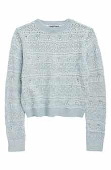 Vigoss Kids' Pointelle Knit Sweater
