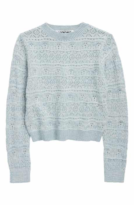 Vigoss Kids' Pointelle Knit Sweater