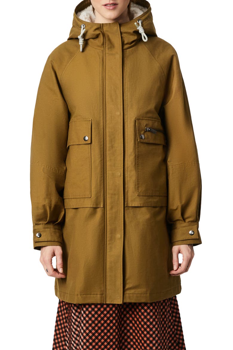 Hooded Utility Jacket, Main, color, OLIVE