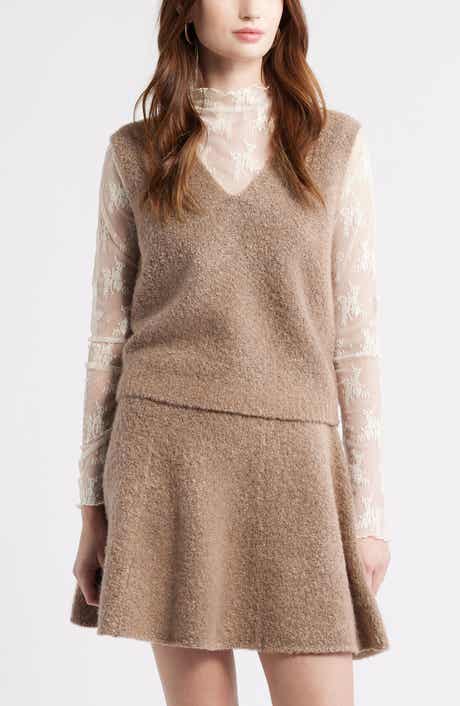 Treasure & Bond Bouclé Sweater Vest