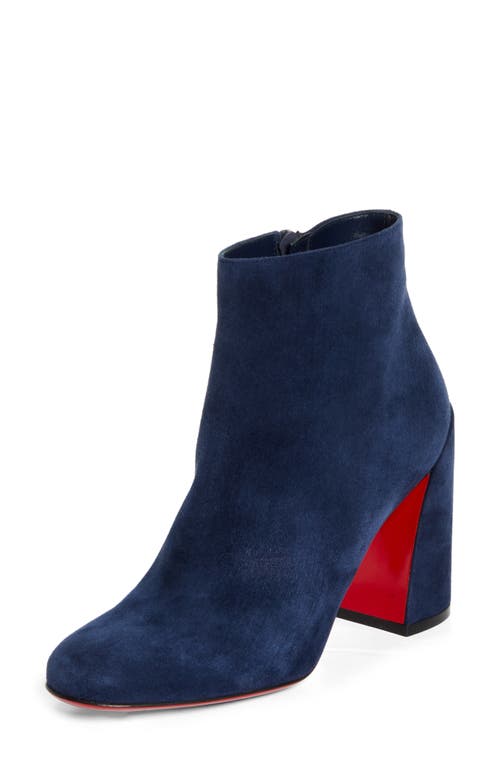Christian Louboutin Turela 85 Suede Bootie