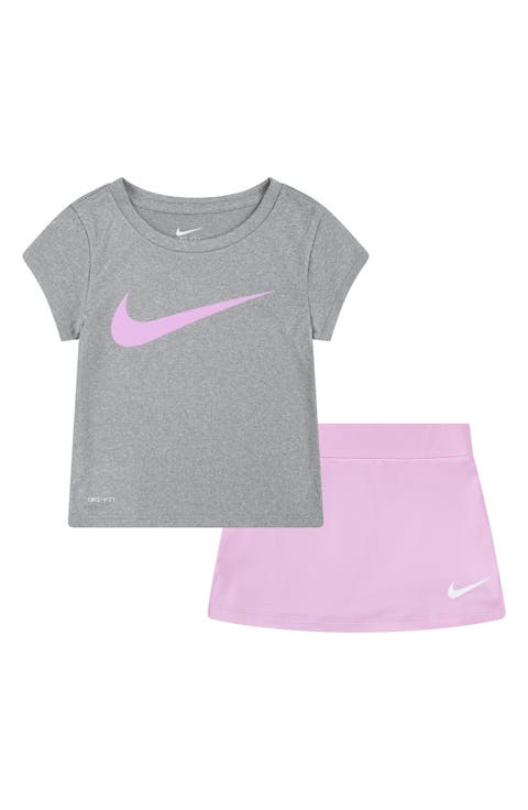 Kids' Dri-FIT Scooter T-Shirt & Shorts Set (Toddler & Little Kid)