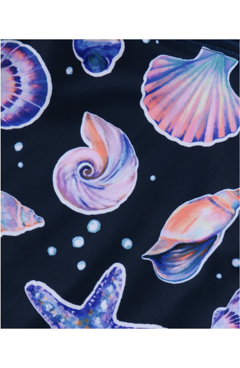 Lands' End Girls Chlorine Resistant Front Twist One Piece Swimsuit, Alternate, color, 