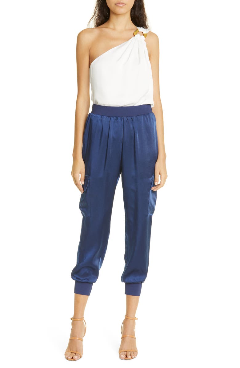 Ramy Brook Adda One-Shoulder Top, Alternate, color, 