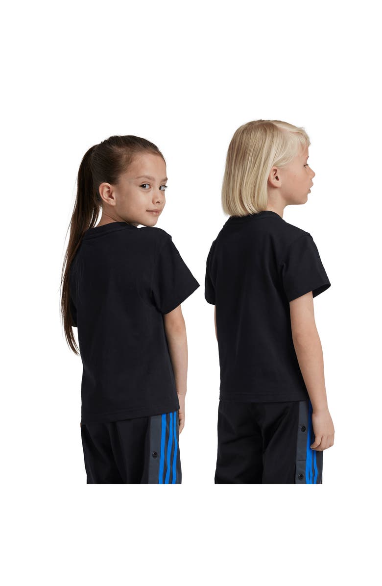 adidas Kids' Adicolor Trefoil Cotton Graphic T-Shirt, Alternate, color,