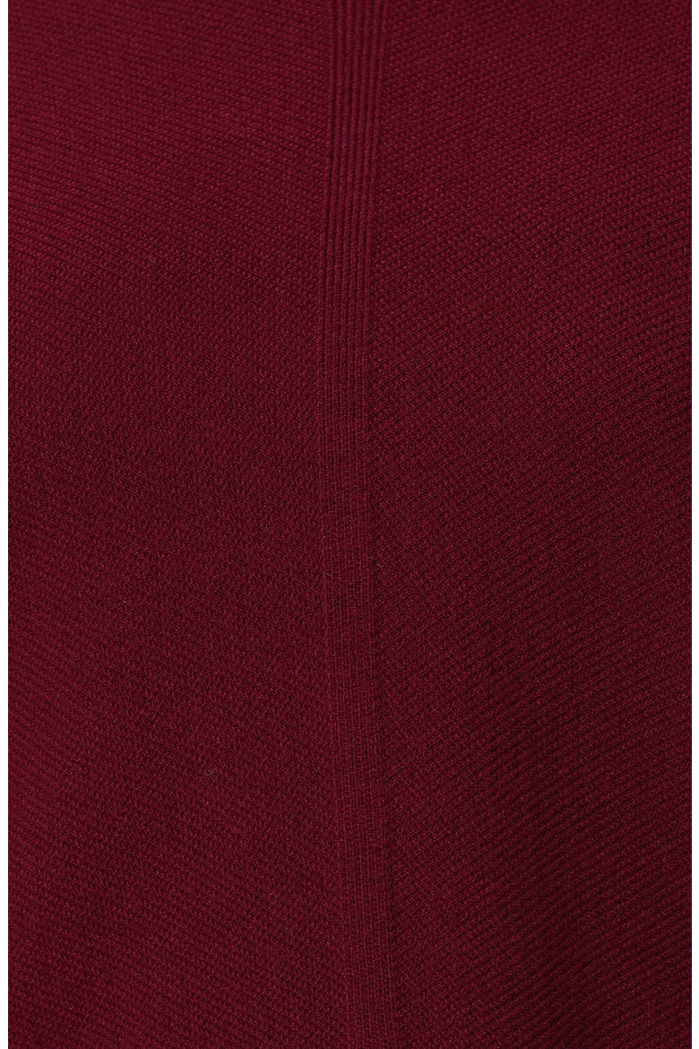 Yummy Crewneck Sweater, Alternate, color, RED MAHOGANY