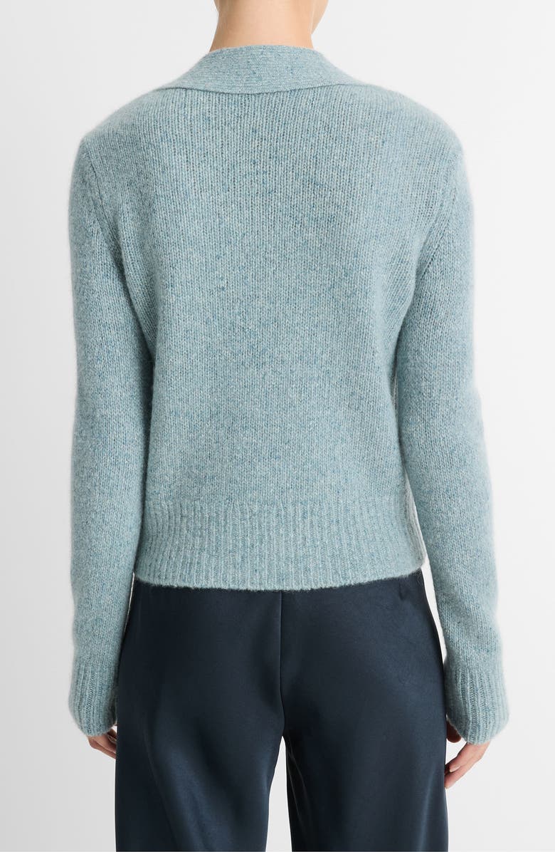 Vince Donegal Cashmere V-Neck Cardigan, Alternate, color, Capri Donegal