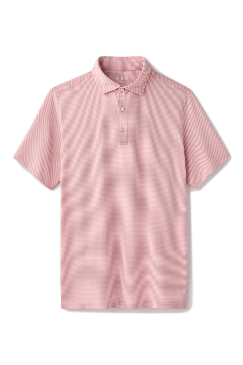 Drive Time Performance Polo, Alternate, color, PINK CALCITE/ FRENCH ROSE