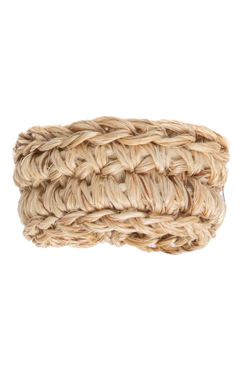 Tallo de Olivo Fique Spiral Napkin Rings Set of 4, Alternate, color, Natural