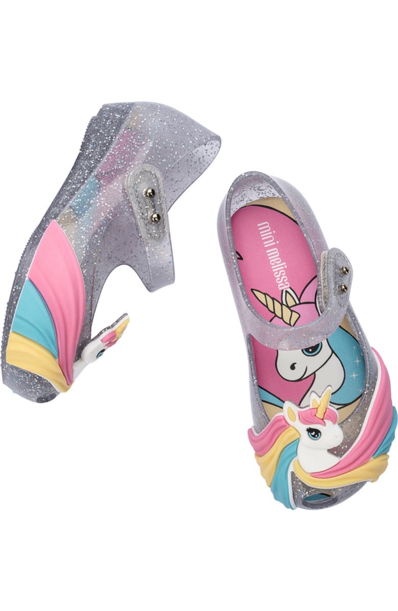 Mini Melissa Kids' Ultragirl Mini Mary Jane Flat, Alternate, color,