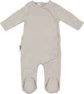 Manière Cotton Blend Wrap Footie