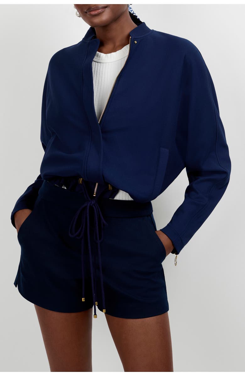 Trina Turk Vignetta Jacket, Alternate, color, Ink