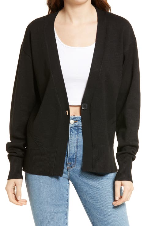 Relaxed Cardigan (Plus Size)