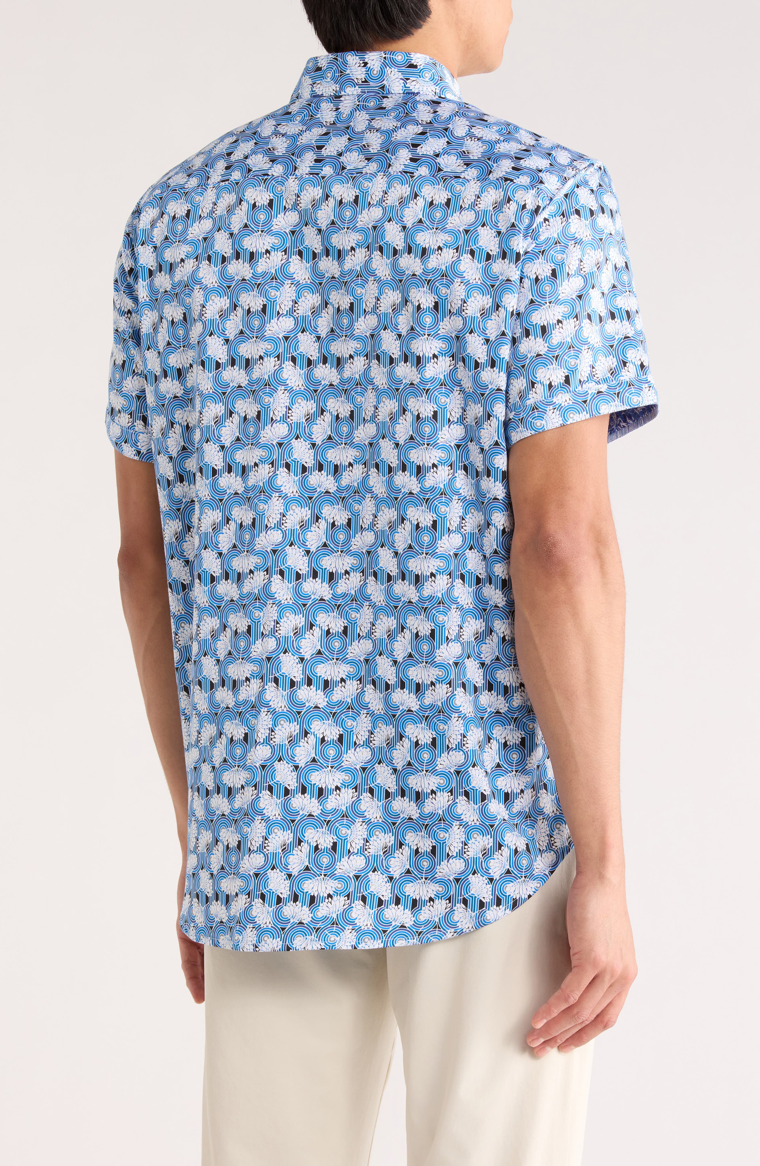 Print Short Sleeve Shirt - image 2