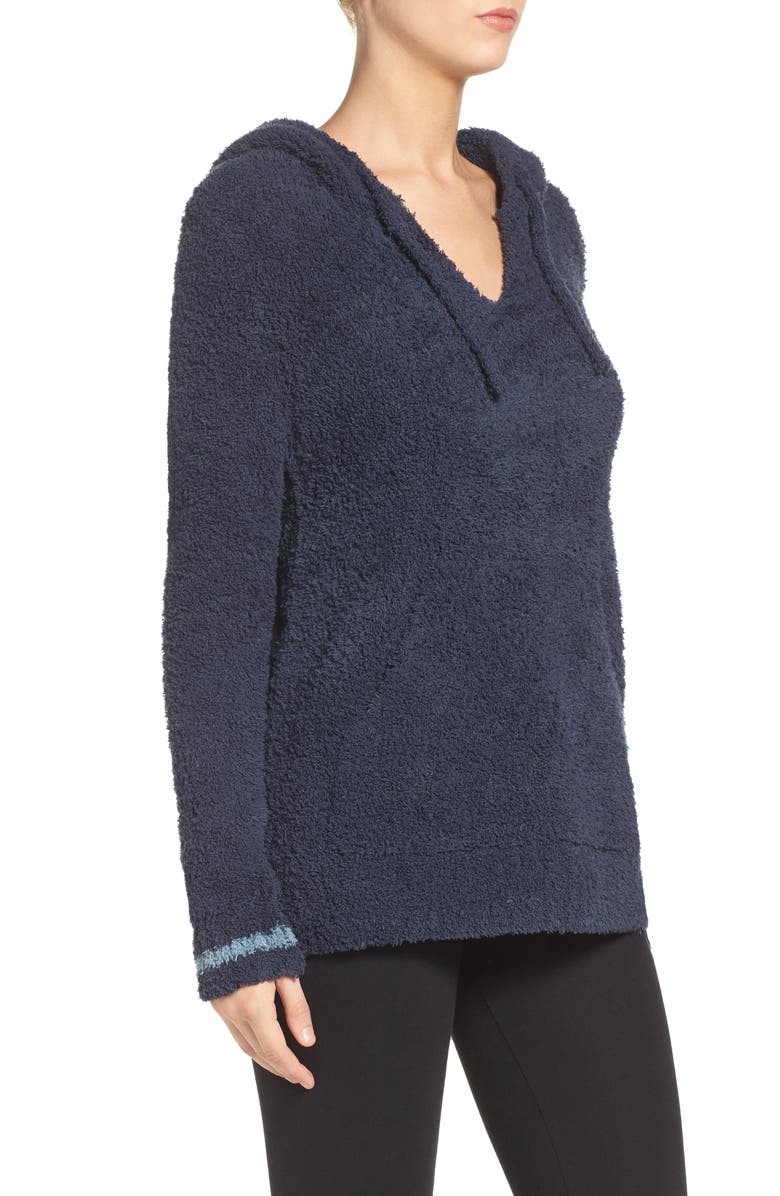Barefoot Dreams<sup>®</sup> Barefoot Dreams Cozychic<sup>®</sup> Baha Lounge Hoodie, Alternate, color, Indigo/Dusk