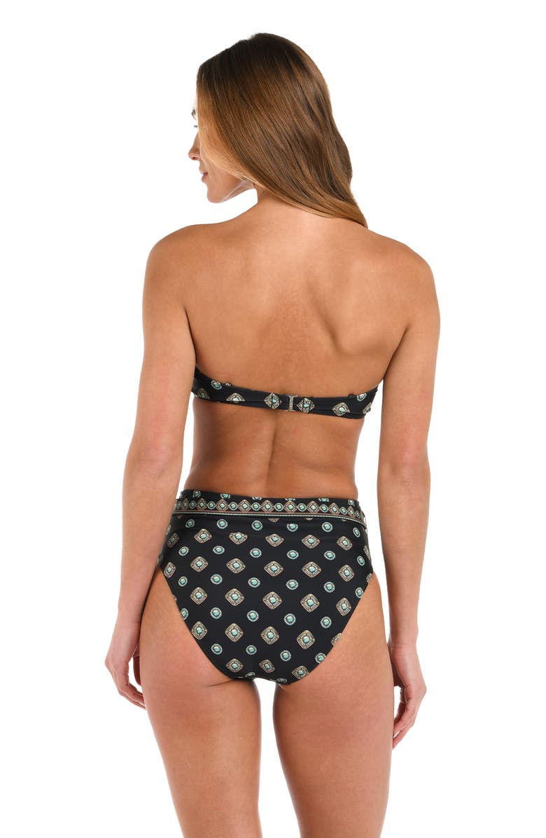 L'AGENCE Alexandra Underwire Bikini Top, Alternate, color, Black