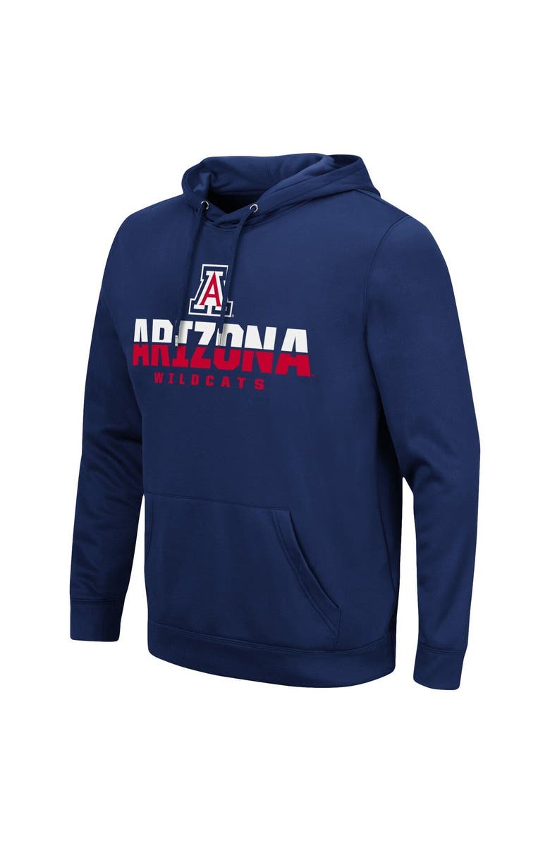 COLOSSEUM Men's Colosseum Navy Arizona Wildcats Lantern Pullover Hoodie, Alternate, color, Navy