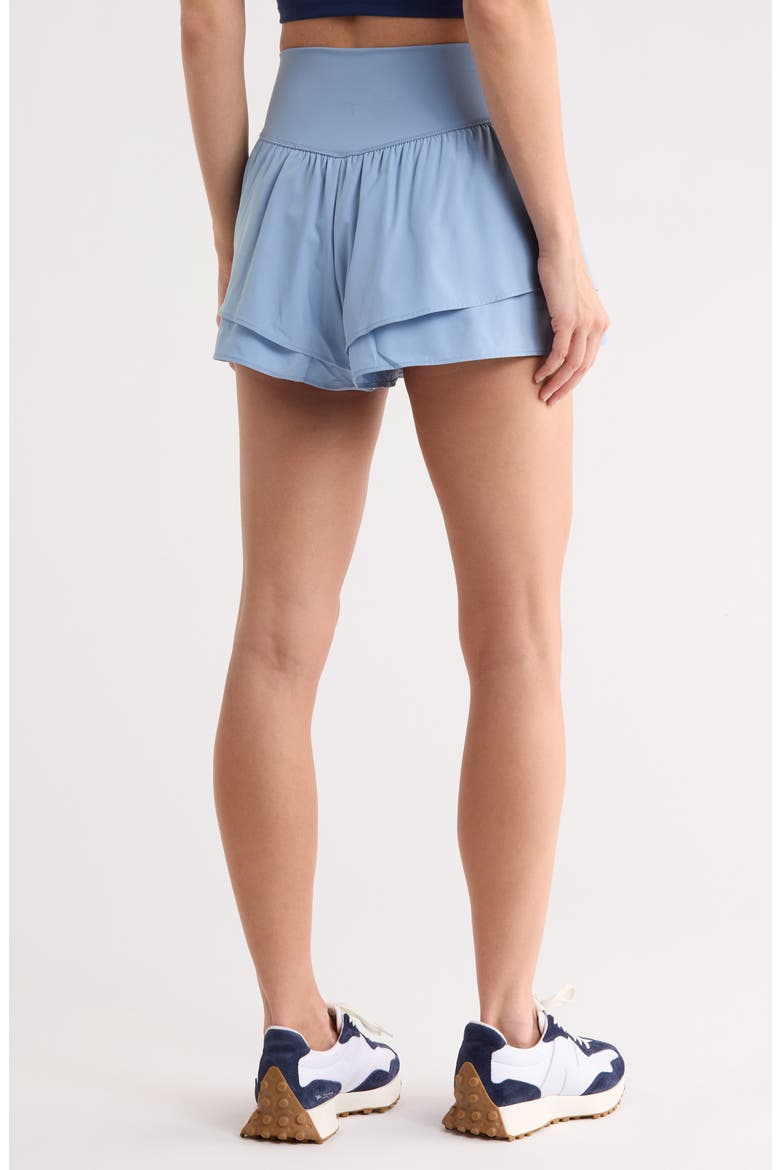Lightstreme Flirty 2-in-1 Active Shorts, Alternate, color, RAIN WASHED