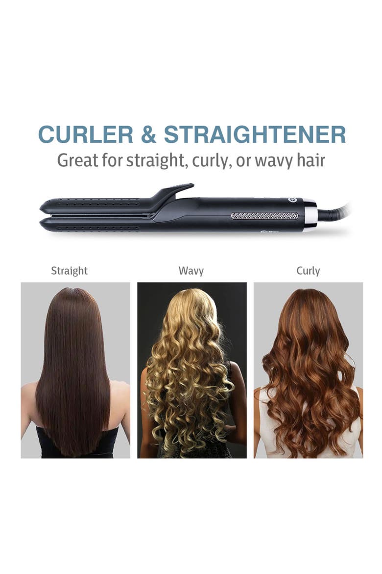 Breeze Professional Flat Iron Hair Straightener, Alternate, color, Black