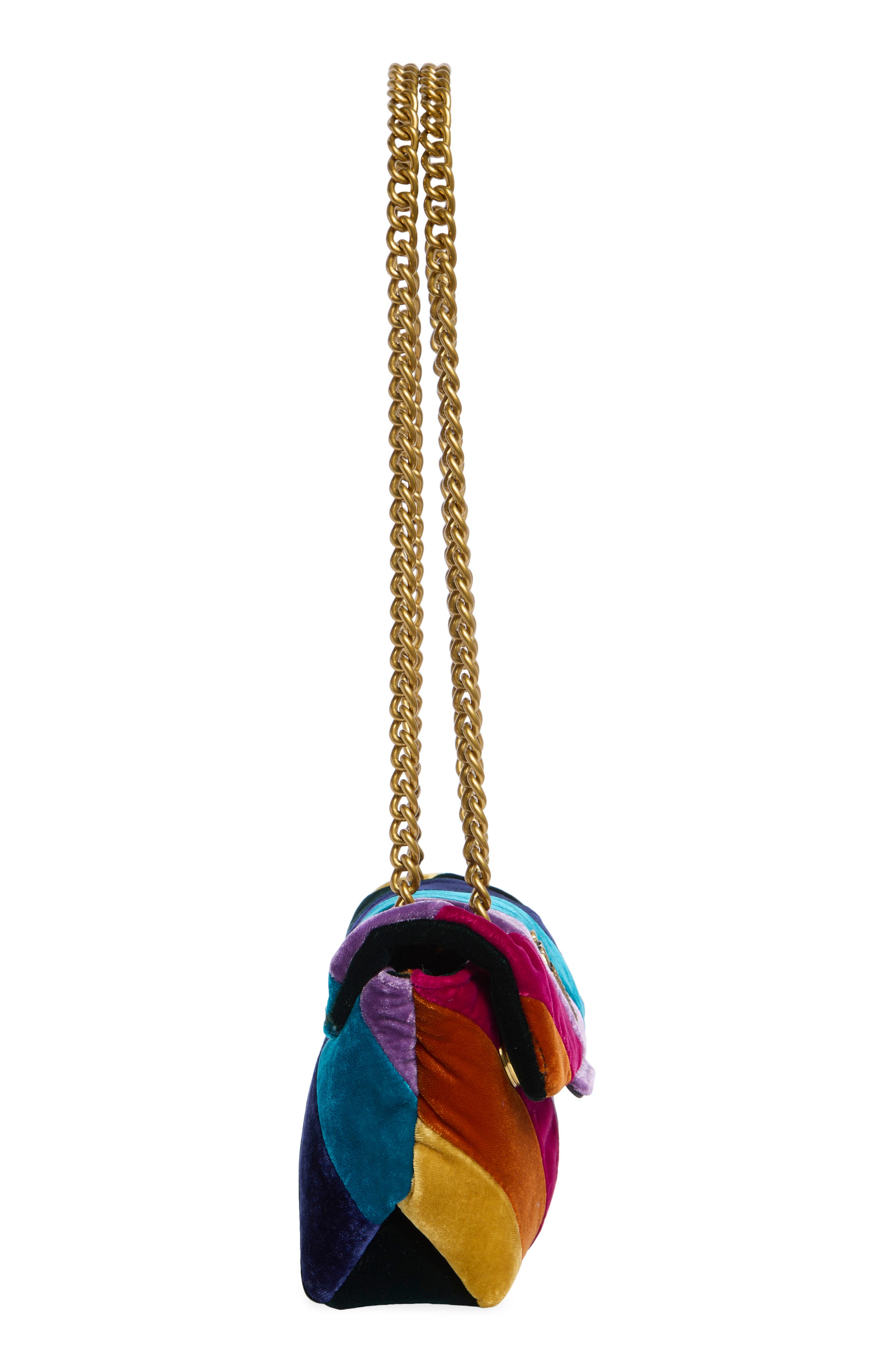 Mini Soho Fabric Shoulder Bag, Alternate, color, RED MULTI