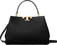 Tory Burch Small Eleanor Pebble Leather Satchel
