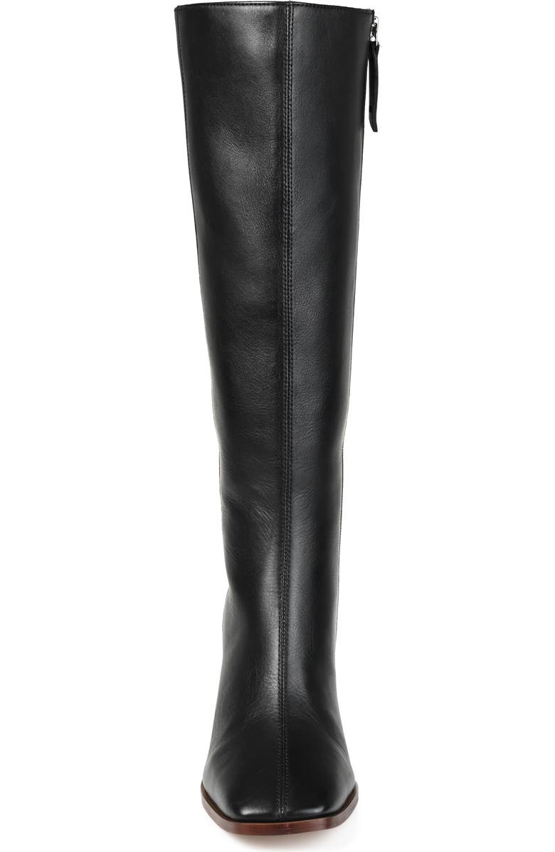 Journee Signature Tamori Leather Boot, Alternate, color,