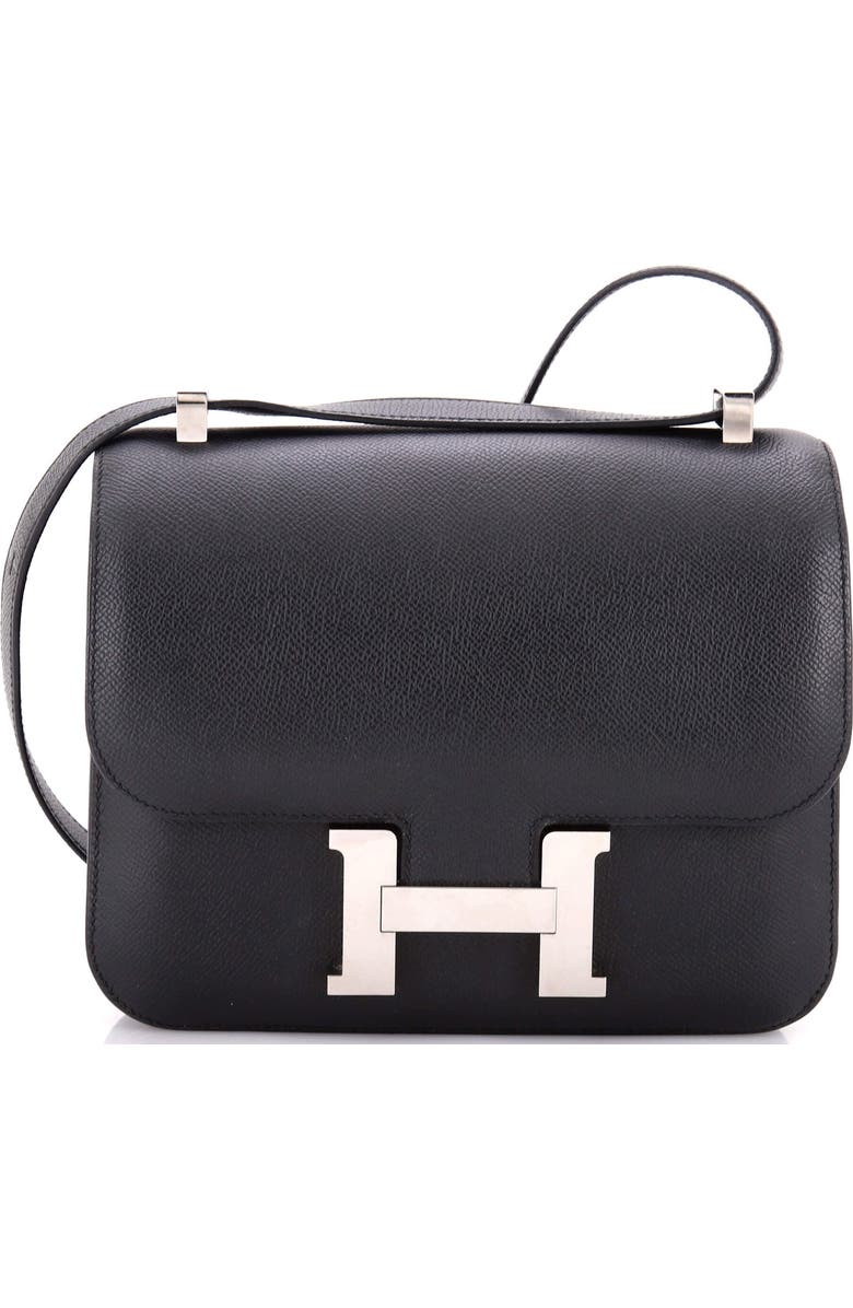 Pre-Owned Hermes Constance Bag Epsom 24, Main, color, Noir