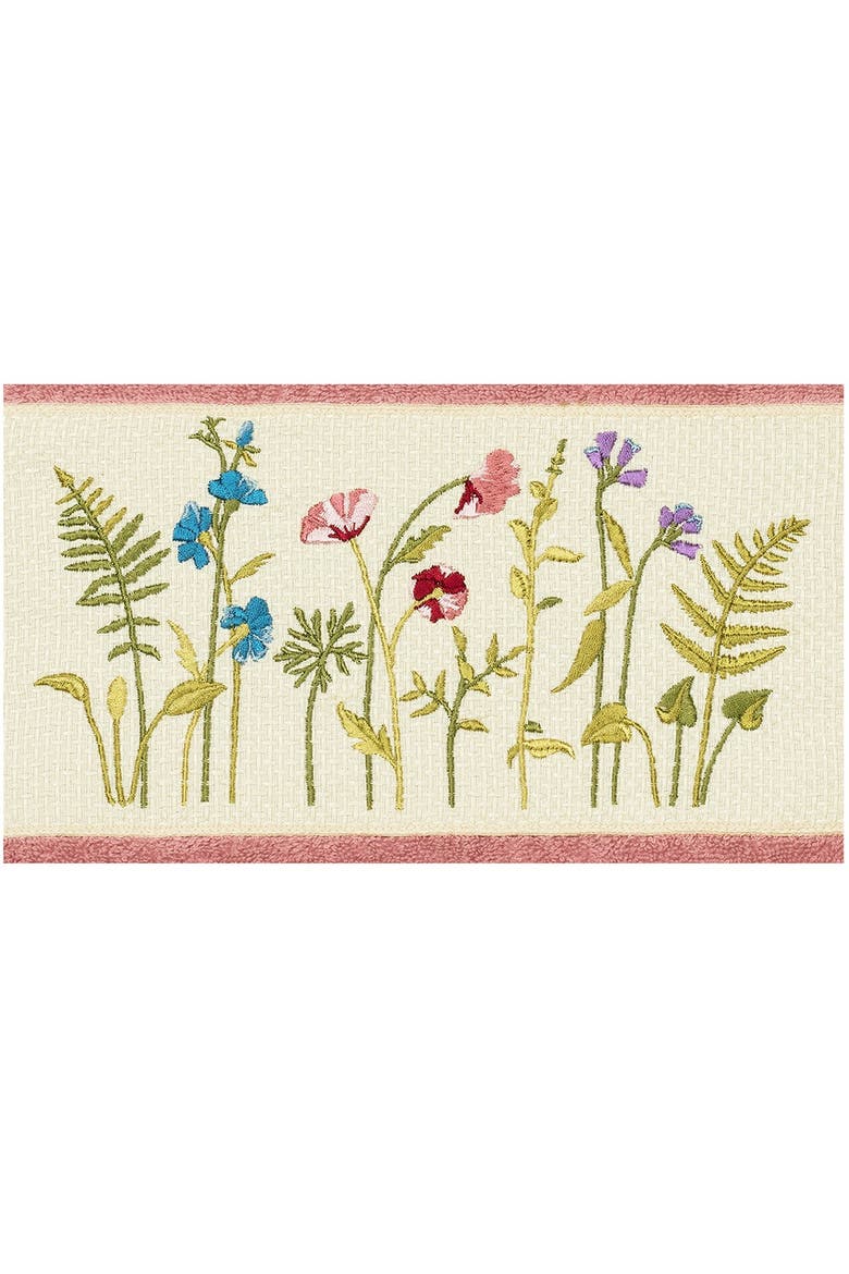 Serenity Embellished Bath Towel - Tea Rose, Alternate, color, TEA ROSE